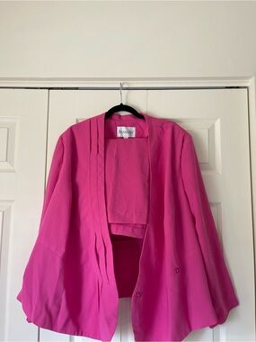 Romans - 2 Pcs Open-Front Women's Blazer Jacket with Skirt NWOT